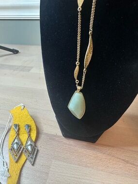 Gold-Tone Necklace Pendant - Women Jewelry: Chloe & Isabel gilded reeds